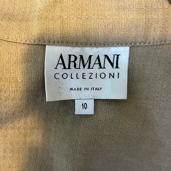 Vintage Armani Safari Jacket Size 10 (It) - Picture 2 of 5